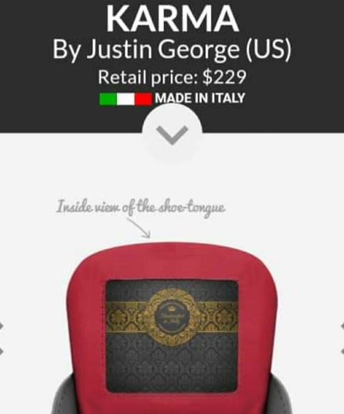 Hand crafted Italian leather hi-top sneakers